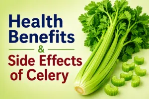 Health Benefits and Side Effects of Celery (Ajmood)