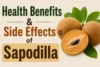 Health Benefits and Side Effects of Sapodilla (Chikoo) - Post Thumbnail